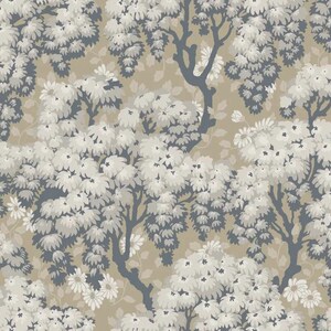 Papier peint botanique Tilleuls - Papier peint traditionnel
