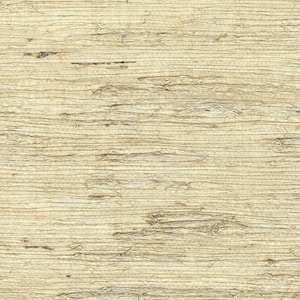 Puede incluir: Primer plano de un papel pintado texturizado en tonos naturales. La superficie tiene un aspecto tejido con l&iacute;neas horizontales y variaciones de color, que van del beige claro al marr&oacute;n claro. El material parece estar hecho de fibras naturales.
