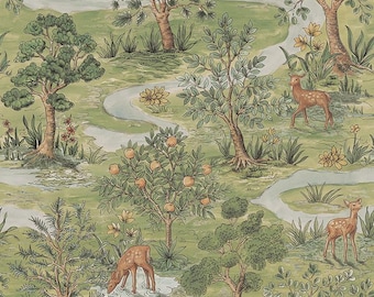 Bramble Forest Woodland Peel & Stick Wallpaper - Self Adhesive Wallpaper