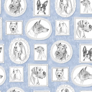 Gallery Dogs Peel & Stick Wallpaper - Self Adhesive Wallpaper