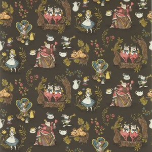 Alice in Wonderland Whimsical Disney Wallpaper - Traditional Wallpaper