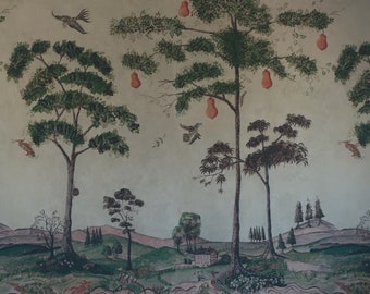 Mythical Land Mural Wallpaper - Traditional Wallpaper
