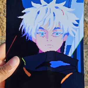 Cute Anime Sorcerer Print // Luster Photo Paper // Cute Anime Mini Prints  // Sorcerer Anime Mini Prints // A4/5x7 Print