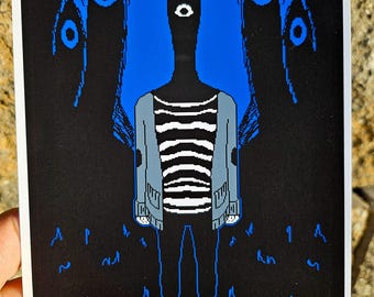 Oyasumi Punpun // Luster Photo Paper // Punpun Mini Print // 5x7 Print