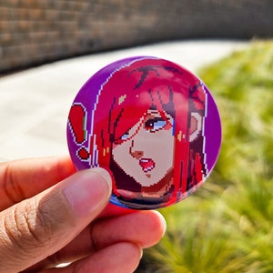 Blu Lock Round Button Pin // Isagi, Bachira, Kunigami, Chigiri, Ren, Nagi, Baro  // 1.75in Cute Colorful Soccer Anime Boy Badges