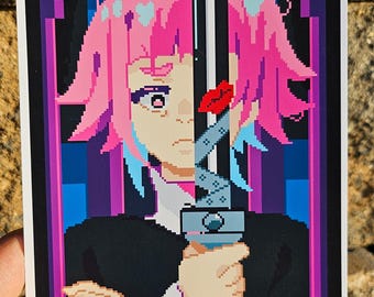 Crona Print // Matte Photo Paper // Cute Anime Mini Prints  // SE, Eater of Soul Mini Prints // A4/5x7 Print