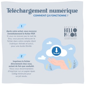 Cartes de pronostics pour la naissance de bébé à télécharger et imprimer image 5