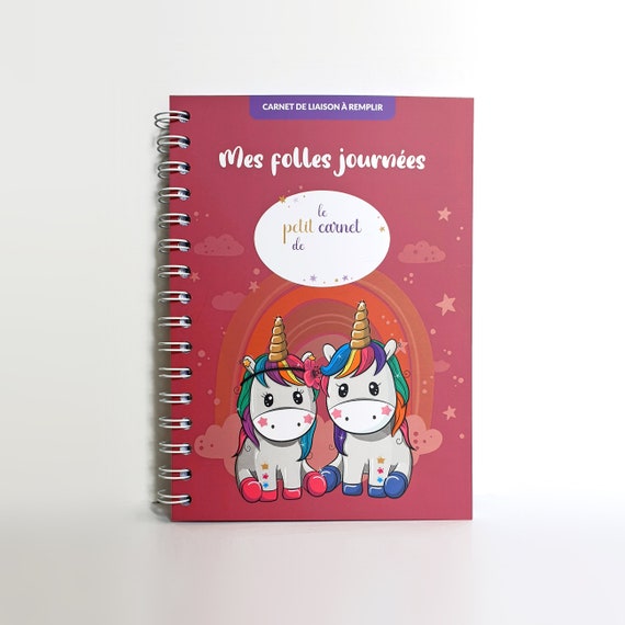 Liaison Notebook My Crazy Days For Child Kept At A Nanny S Etsy Finland