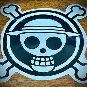 One Piece Anime Vinyl Sticker, One Piece, Anime, Manga, vinyl sticker, vinyl decal, sticker, car sticker, label, decal, gift, vinyl, laptop