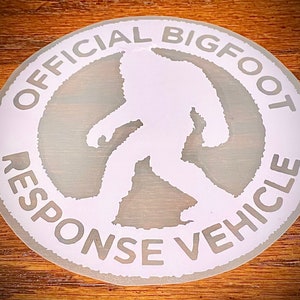 Bigfoot Vinyl Sticker, bigfoot, sasquatch, yeti, fouke monster, vinyl sticker, vinyl decal, sticker, decal, gift, gifts, laptop sticker, fun