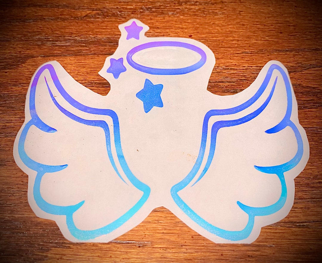 Angel Wings Vinyl Sticker, Angel, Wings, Vinyl Sticker, Vinyl Decal