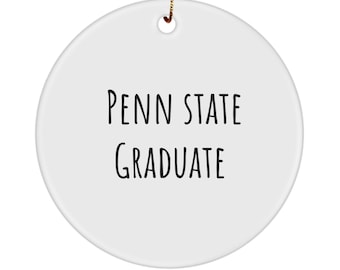 Enfeite de formatura da Penn State, presente de formatura da PSU