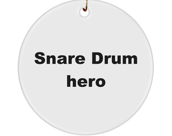 Adorno de héroe de caja, regalo para músico