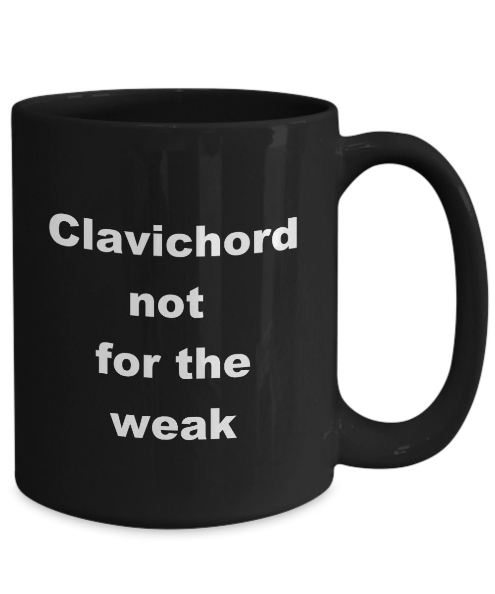 Clavichord Tasse, Clavichord Liebhaber, Geschenk für Clavichord Liebhaber, Clavichord Spieler