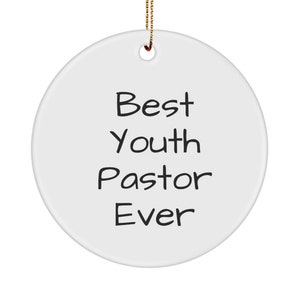 Youth Pastor Gift, Youth Ministry Leader, Youth Minister , Church Leader, Pastor Appreciation, Youth Pastor Ornament, Best Youth Pastor Ever