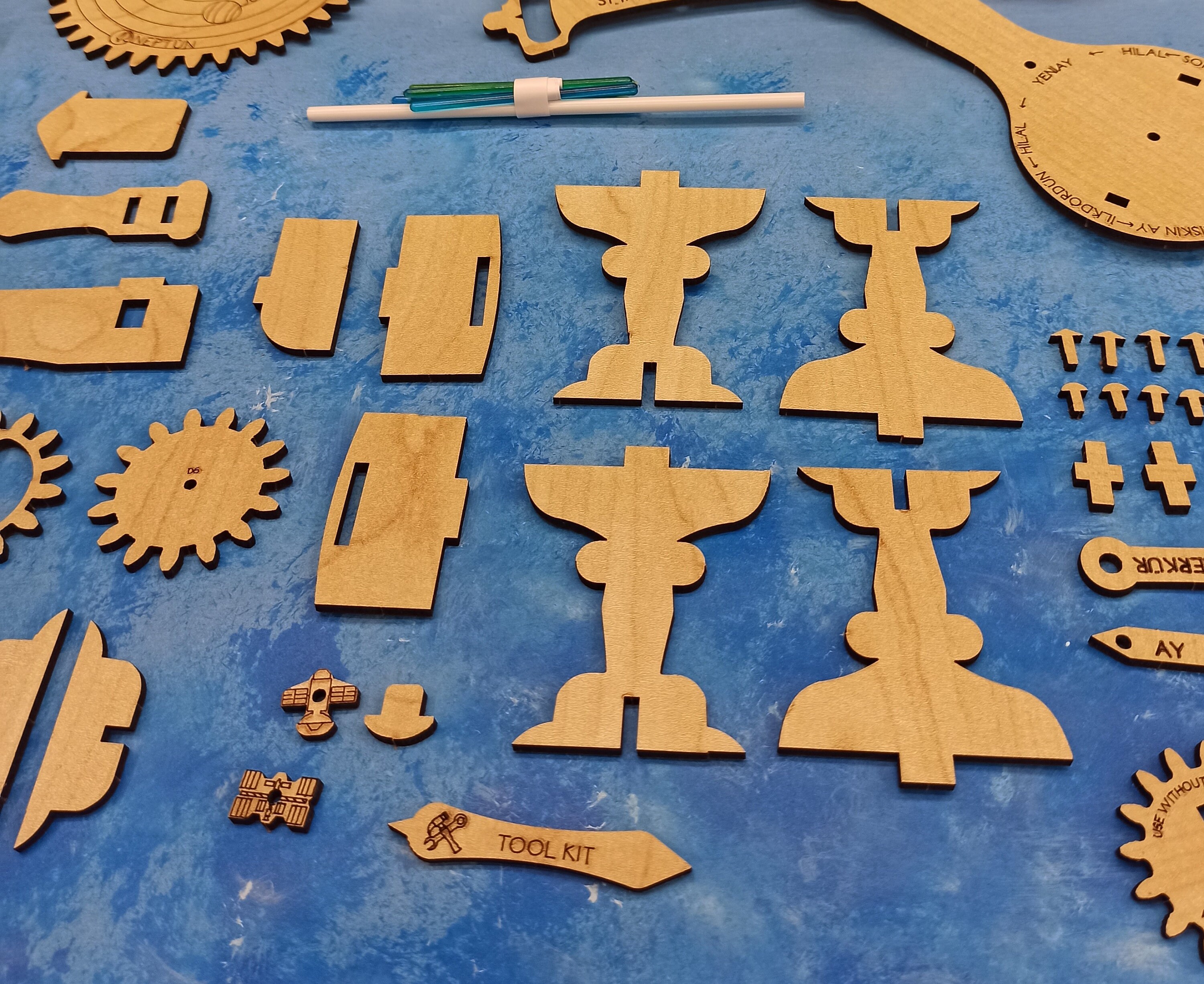 Svg Plan Example Solar System Svg Plan 3 Mm/0.12 in Laser Cut/cnc Project - Etsy