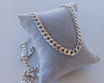 Catena A Maglie Larghe In Argento Sterling, 8 Mm, 16-36 Pollici - Foto 9