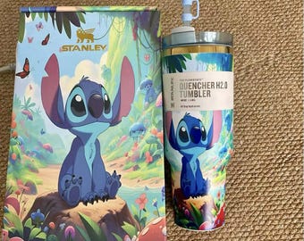 Print Stich Stanley Tumbler, 40oz Custom Water Bottle