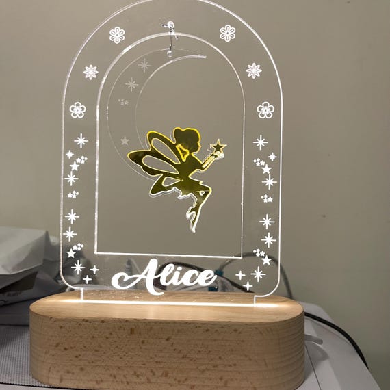 Luce Notturna 3D A Led Per Bambini Con Cavallo - Lampada Acrilica Con Telecomando 16 Colori, Regalo Di Compleanno E Natale, Ricarica USB, Touch, Proteggi Occhi - 6
