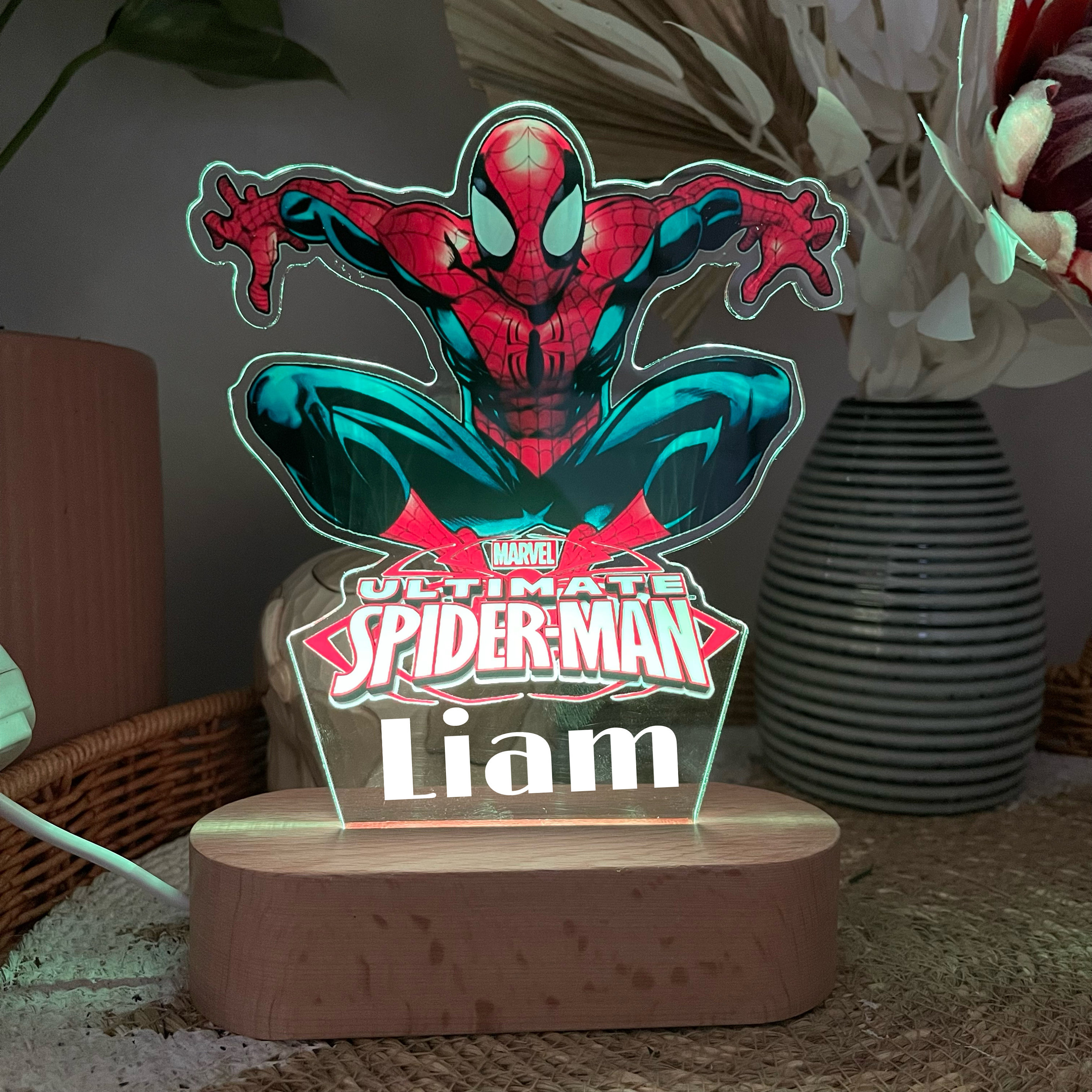 Spiderman lamp top shade asda