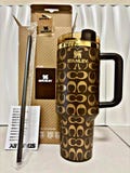 Stanley Tumbler Special Gift Custom Coach Stanley Tumbler 40oz Laser Engraved Water Bottle product logo
