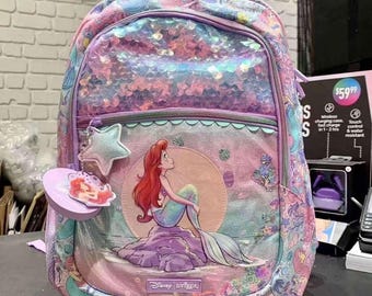 SMIGGLE Mochila Escolar Ariel Sirena Guardería Años 1 a 6