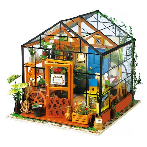 Miniatur Haus 3D Puzzle Kit Handgemachte Dekoration Dekompression