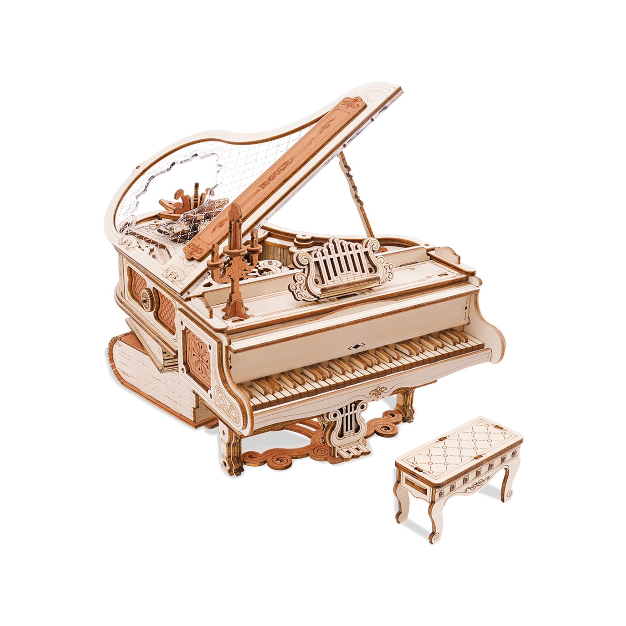 Hape Wooden Happy Grand Piano – Uptot