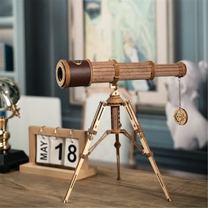 Telescope Wooden Model Building Kit