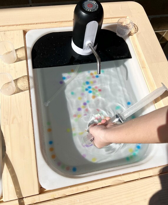 Trofast Flisat Insert Water Pump Large Lid Water Play Etsy