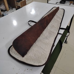 New Leather Double Shotgun Cases