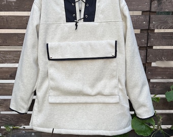 Bespoke Wool Anorak,Handmade, You will be ready for adventure, Best Protection For Cold