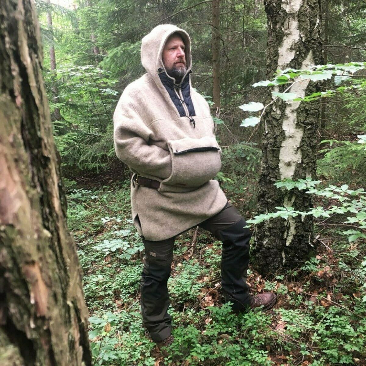 New Colour Released Brown and Gray Options Bushcraft Anorak You