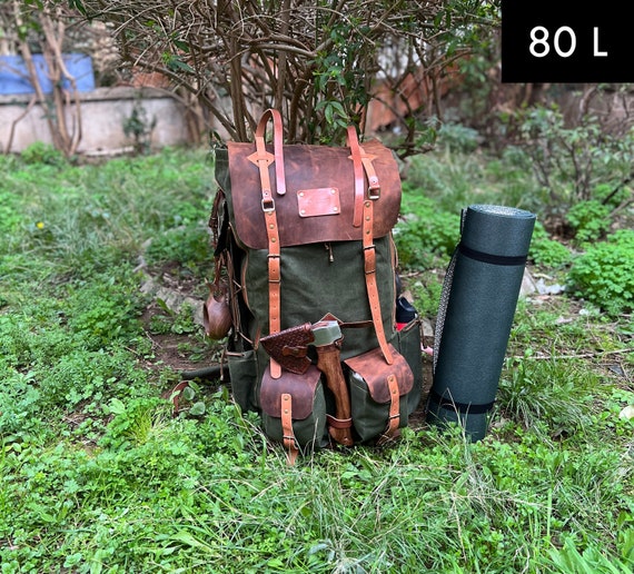 30L 40L 70L 80L Hiking Camping Backpack Waterproof Outdoor Travel Rucksack  Bag
