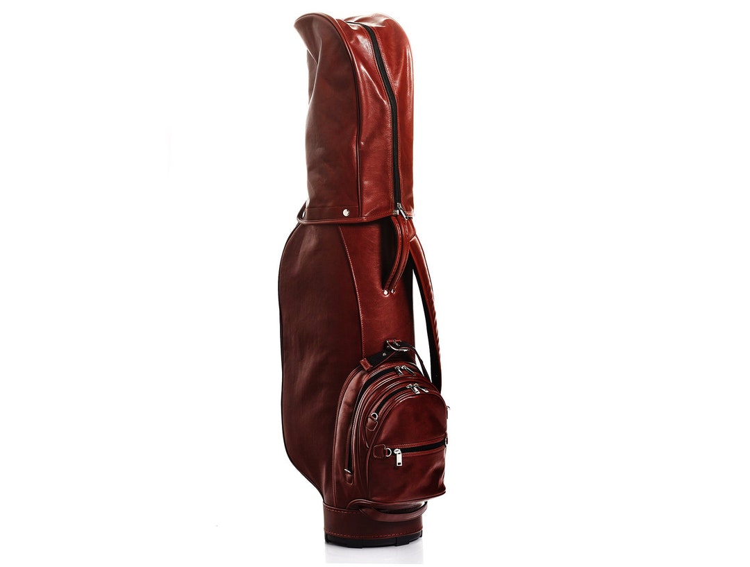 Handmade Leather Golf Bag Tailor Made Leather Golf Stand Leather Golf
