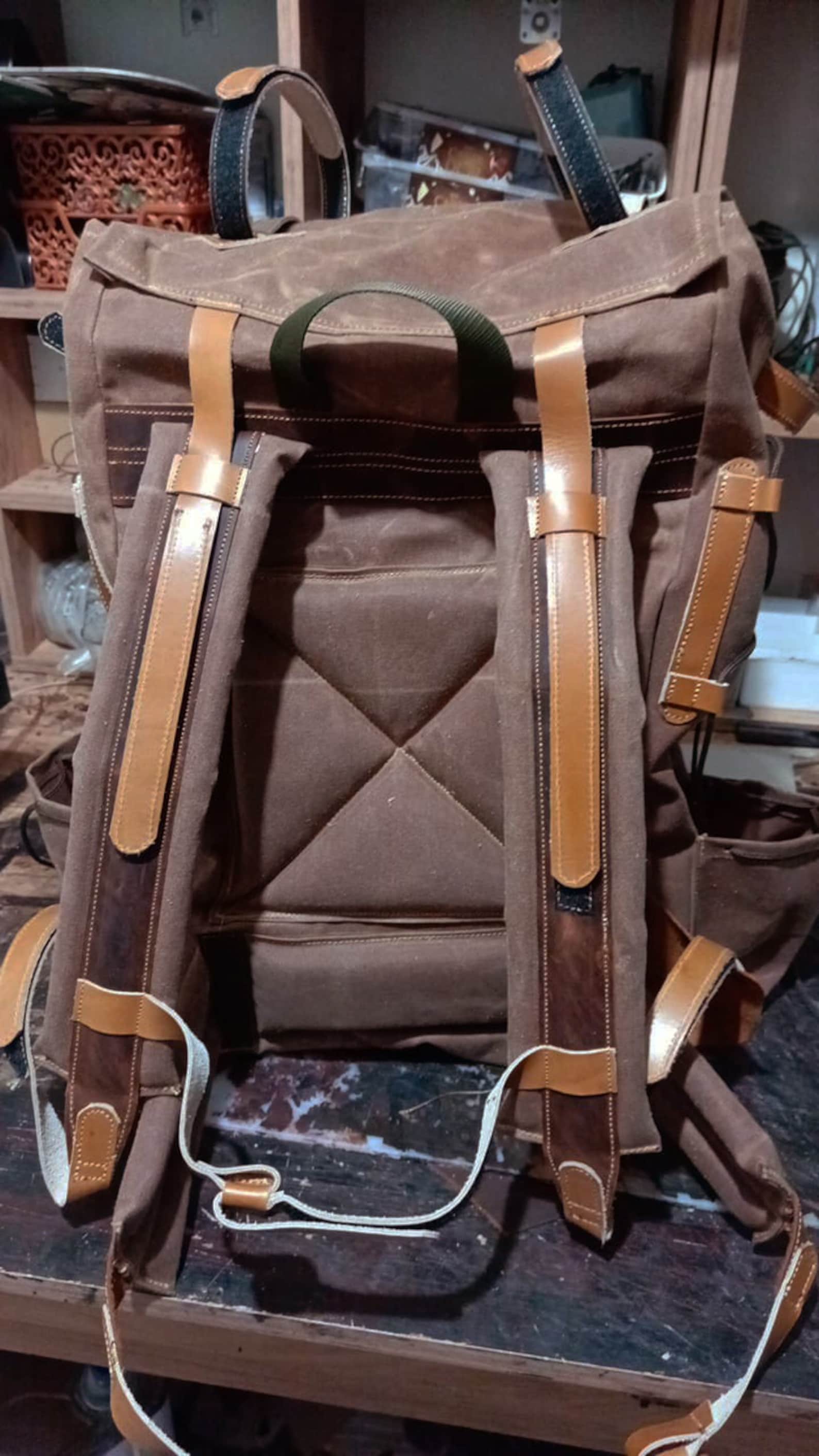 New Model | Velcro Connectors | Handmade Primitive Camping Bushcraft ...