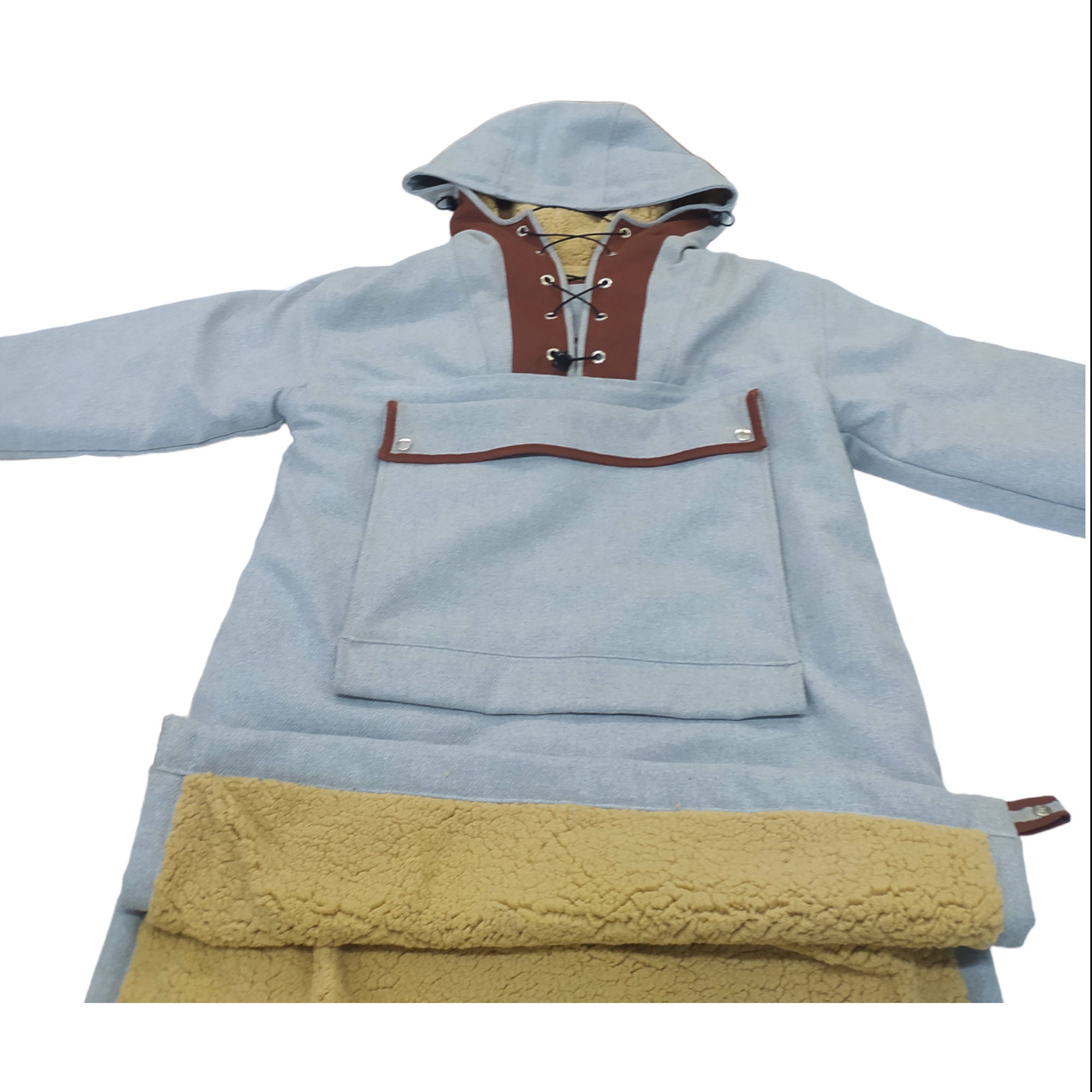 Clothing Boreal Mountain Anorak Blanket Wool Blanket Anorak New