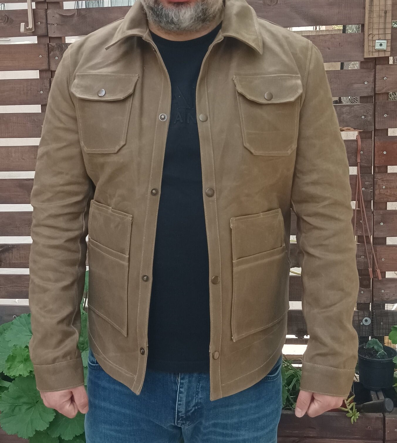 Brent Leather Jacket - Etsy Canada