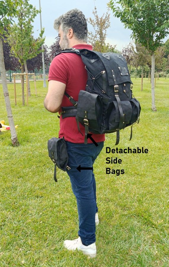Heavy Duty Military Duffle Bag Large Size Gear Bag, Army Tactical Duffle  Bag For Men, Bug Out Bag Survival Bushcraft Backpack For Camping Hunting