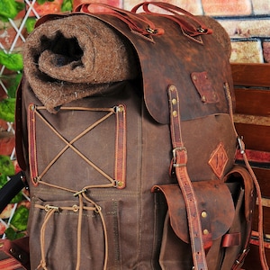 24 Hours Tested | 30L-80L | Leather | Canvas | Bushcraft Backpack | Camping Backpack | Bushcraft  | Camping | Hiking | Bag | Rucksack