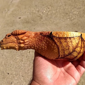Dragon Kuksa, Bushcraft Handmade Kuksa, Wooden Mug Lion Claw model, Scandinavian Nordic Tea Cup,Light Brown Camping Travel Cup, image 7