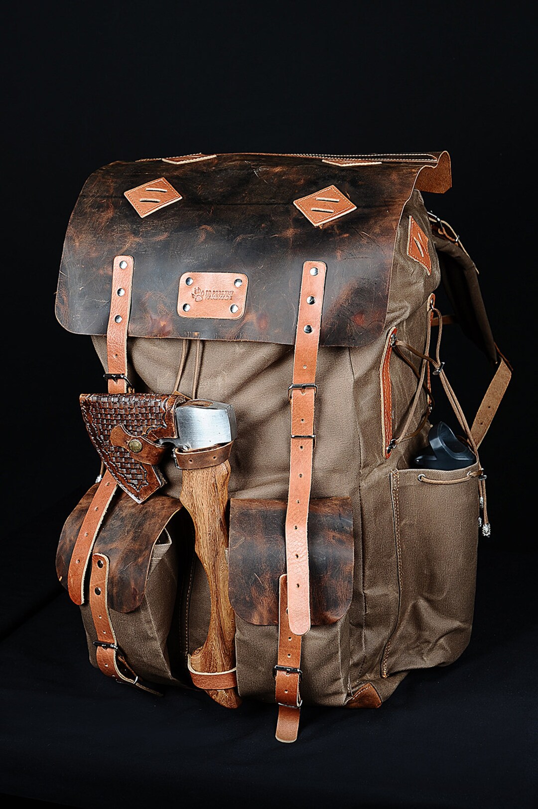 Limited | Bushcraft Backpack | Camping Backpack | Waxed Canvas