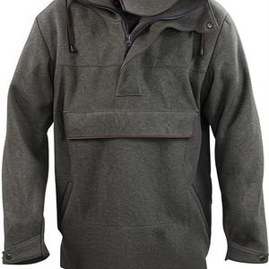 Camping | Bushcraft | Anorak | WindBraker | Bespoke Tailormade Anorak | Choose Your Cotton | HandMade Wool Anorak | Handmade Hoodie