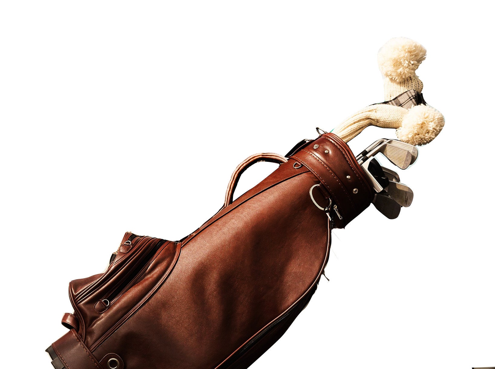 Handmade Leather Golf Bag Tailor Made Leather Golf Stand Etsy