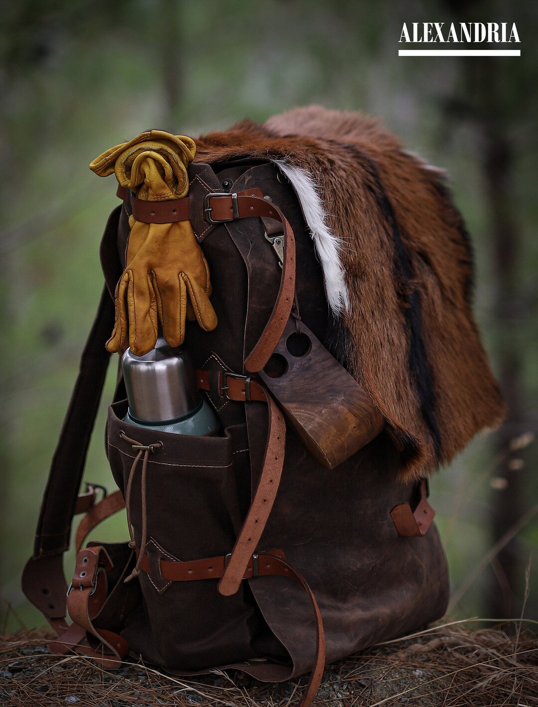 マンウィズ　リュック　WOOD MEAT Backpack TYPE-Alfa MAN WITH A MISSION | GoodsLookbook