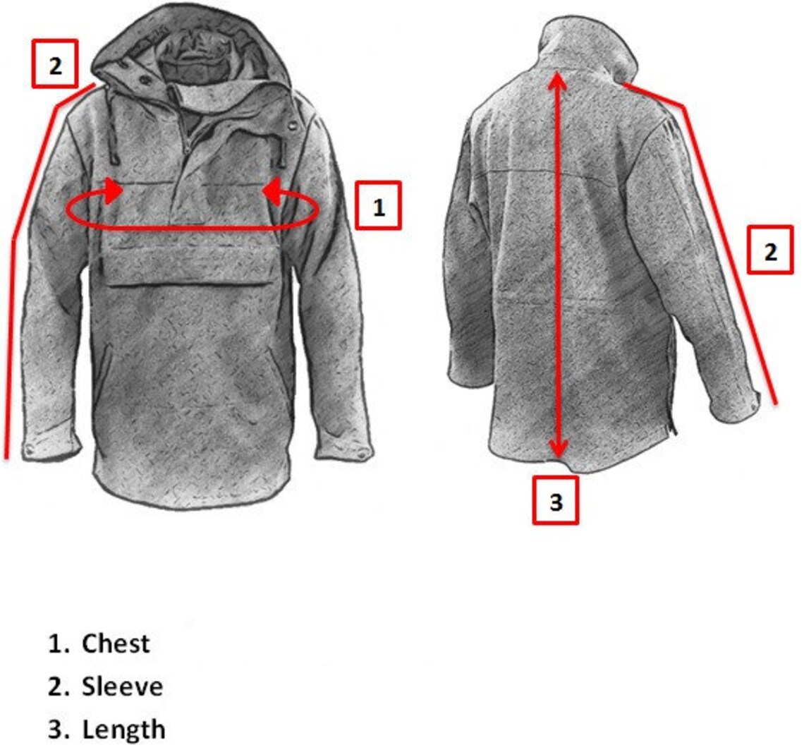 Bushcraft Tailormade Sewing Anorak You Will Be Ready for - Etsy