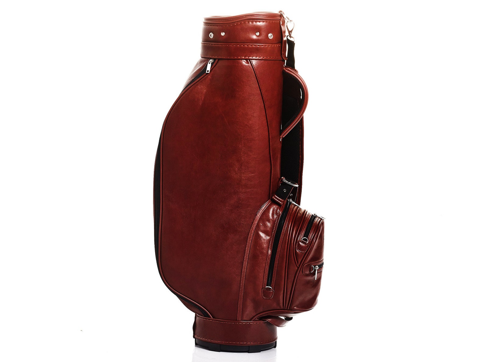 Handmade Leather Golf Bag Tailor Made Leather Golf Stand Etsy