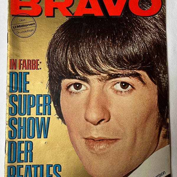 BRAVO Magazin 1966/30 Beatles,Manuela,Uschi Glas