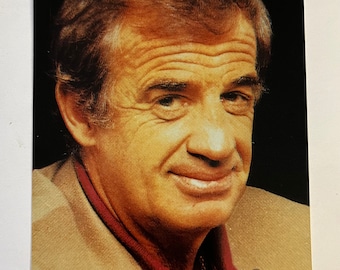 Jean-paul Belmondo, À Bout De Souffle, Signed Autographed Photo 6x4