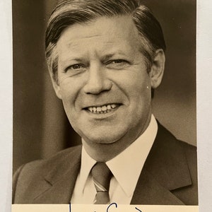 Helmut Schmidt Autogramm/Autogrammkarte Bild 2